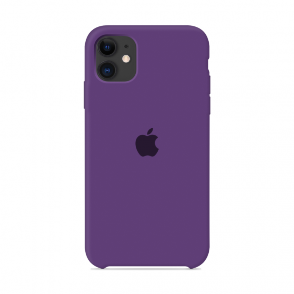 Чехол Silicone Case для iPhone 11 (Фиолетовый) (36)